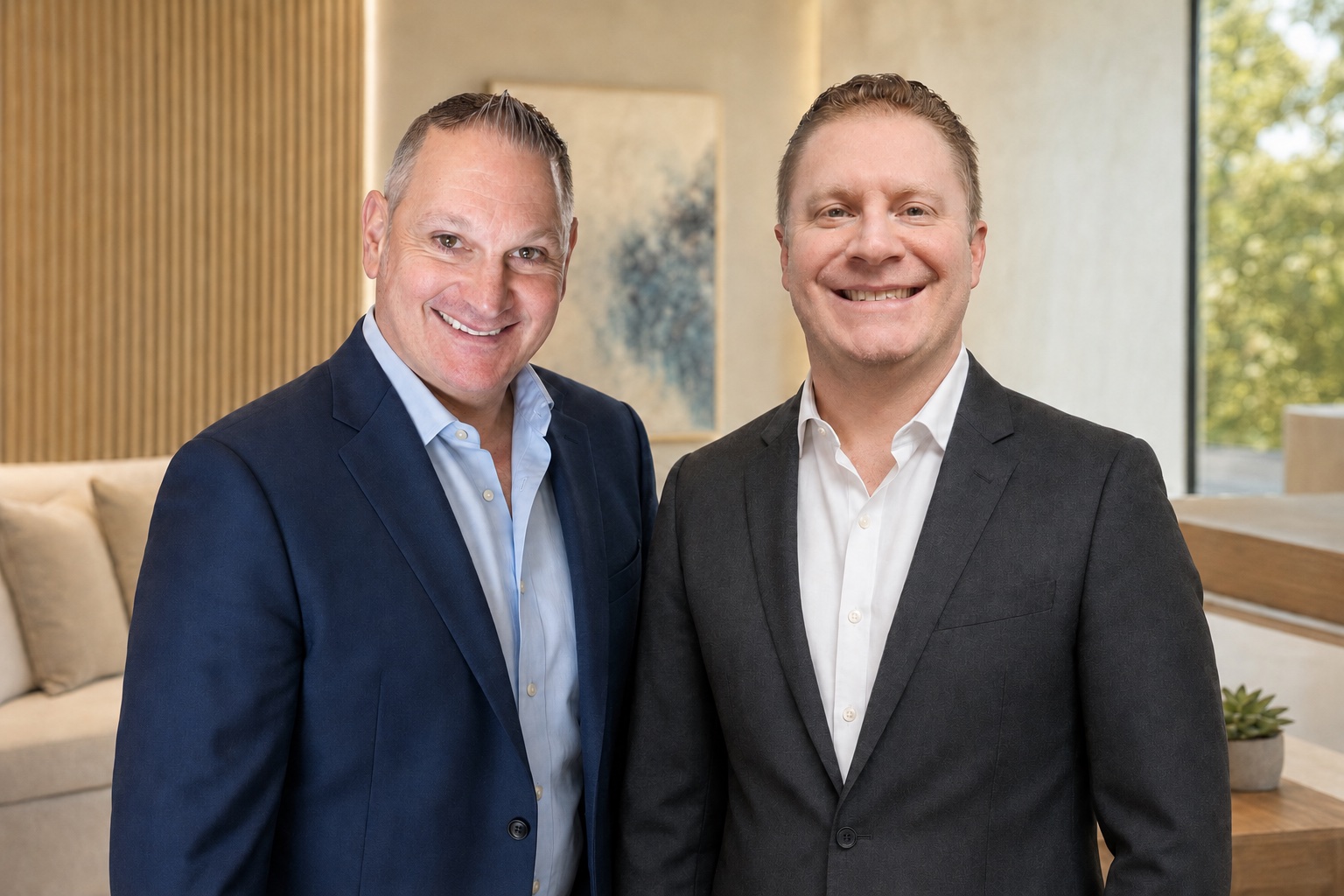 Dr. Anthony J. D'Addio, DMD and Dr. Steven Bauman, DDS of Dunning Family Dental in Johnstown, NY.